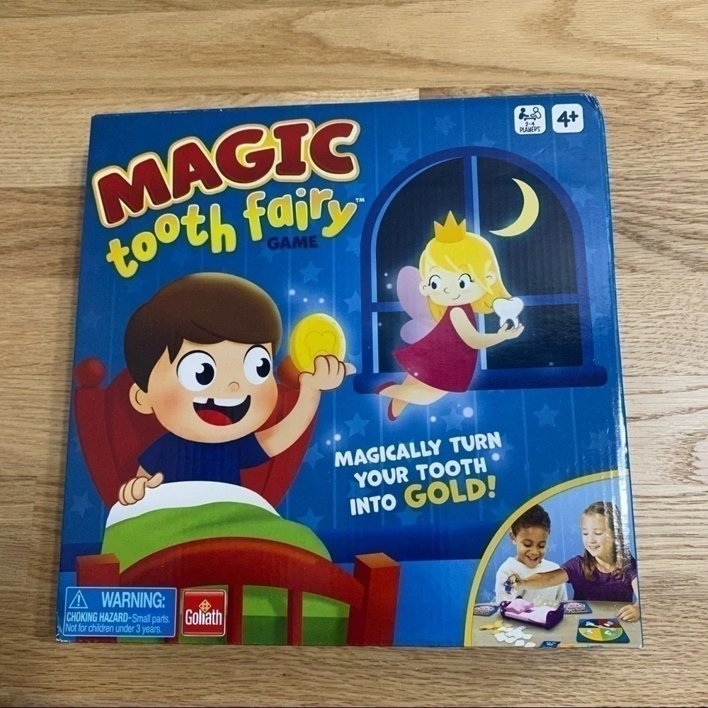 Magic Tooth Fairy Board Game NWT Kids Toy Christmas Gift